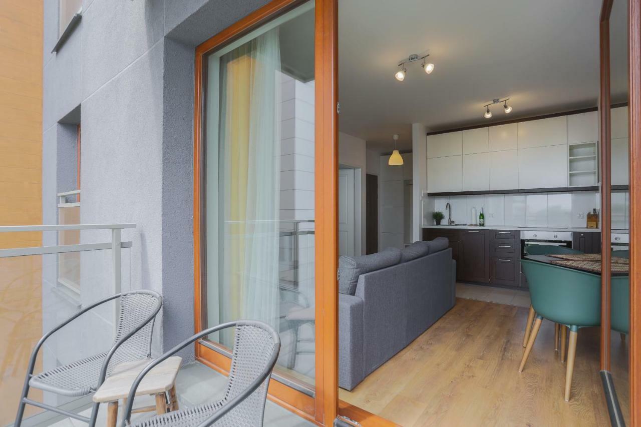 Apartament Gdansk Z Balkonem Stare Miasto Exterior foto